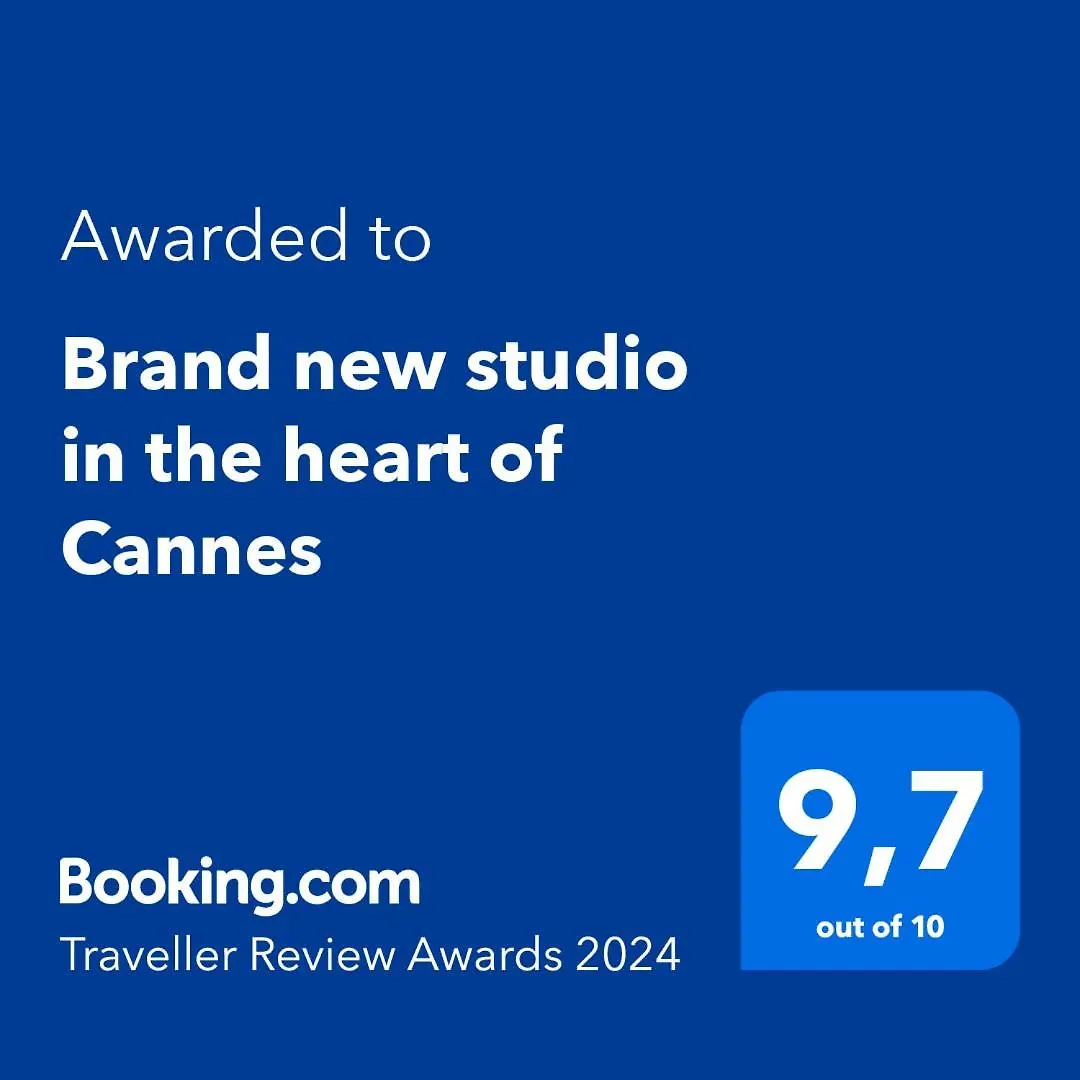 公寓 Brand New Studio In The Heart Of 戛纳